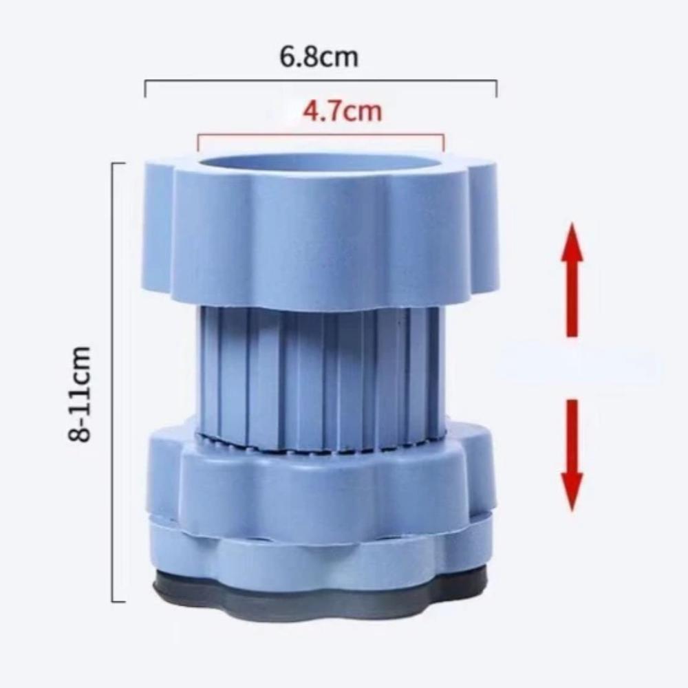 Universal Adjustable Height Washing Machine Foot Pads Anti Vibration Refrigerator Base Fixed Non-Slip Pad Support Stands