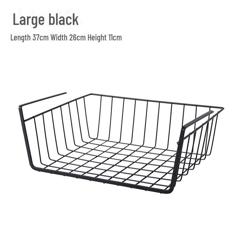 

Подвесная корзина для хранения вещей под столом для общежитий Large чёрный