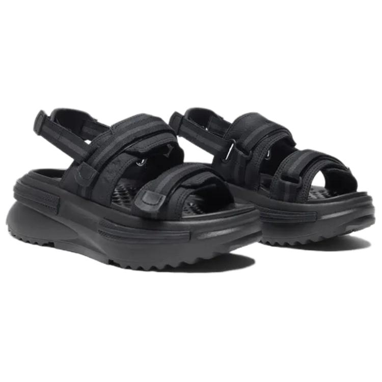 New Converse Run Star Utility Sandal Cx Triple Black A06480C