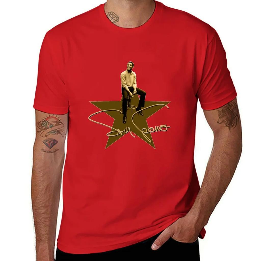 Sam Cooke, Signature T-Shirt customs anime fitted t shirts for men