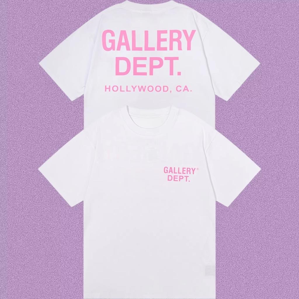 Nyt Galleri Dept Kortærmet Bogstavtrykt Nyt Amerikansk Afslappet Street Bomuld Stor T-shirt Trendy Varmt Salg