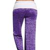Hot Dames Kleurblok Wijde Pijpen Yoga Broek Midden Taille Losse Lange Broek Hofbroek Dames Sportbroek Trekkoordbroek