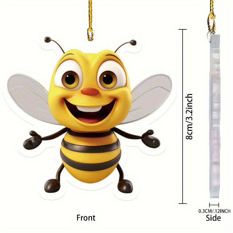 Car Acrylic Stylish Pendant Perfect For Decorative Touch In Vehicles And Trees Holiday