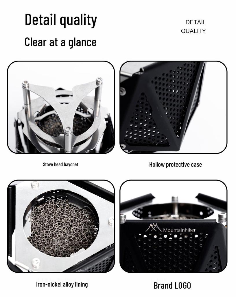 Portable Multifunctional Coffee Stove Cover for Camping & Indoor Warmth