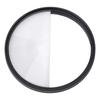 77mm Half Filter Optical Glass Aluminum Alloy Half Distortion Special Effect Camera Lens Filter for