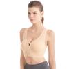 Front Zipper Sports Women's Bra Sexy Underwear Adjustable Strap Running Gym Fitness Brassiere Shockproof Breathable Without Underwire Bralette