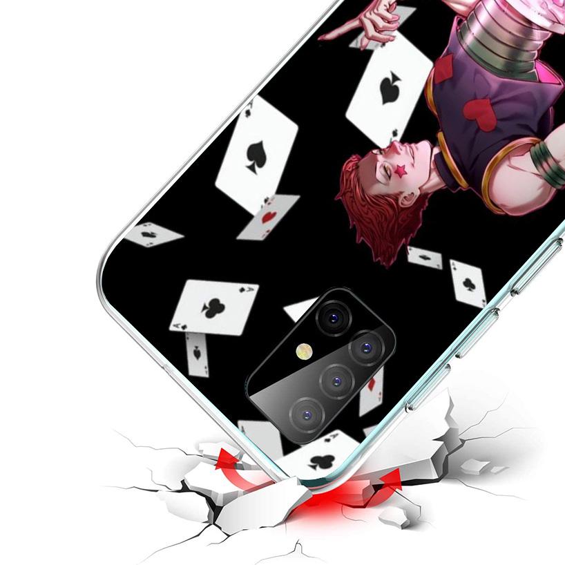 Hunter X Hisoka Phone Case For Samsung Galaxy A52 A32 A22 A12 A51 A31 A50S A30S A20S A10S Note 20 Ultra 10 Plus S10 A72 A71 Gala