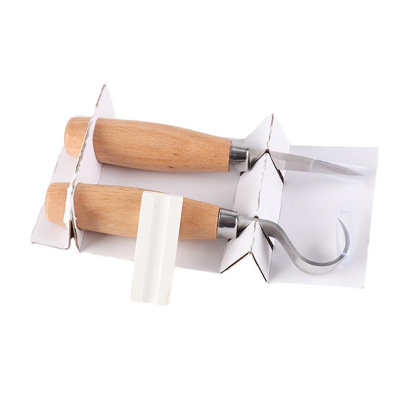 Meißel Holzbearbeitung Cutter Hand Tool Set Holz Carving Messer Messer Schärfer Zubehör