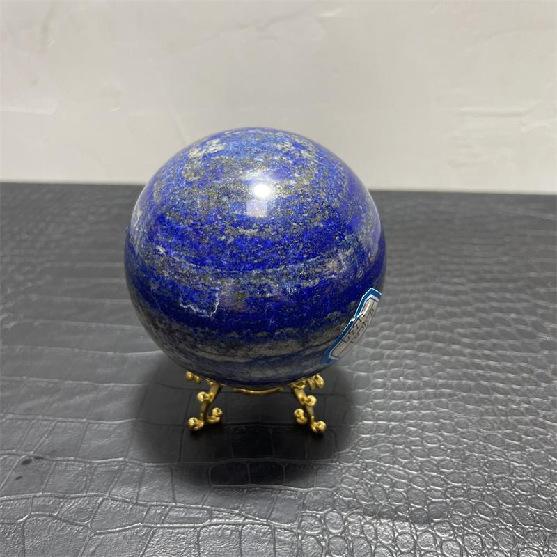 Natural Lapis Lazuli Ball Polished Crafts
