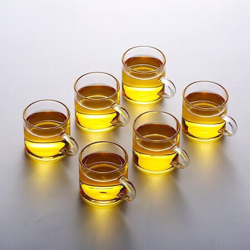 CHANGSHEGNYUAN Heat-Resistant Glass Tea Cup Set