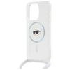 Karl Lagerfeld Klhmp16Xhckhnt Iphone 16 Pro Max 6.9 Hardcase Transparent Crossbody Iml Karl Head Magsafe