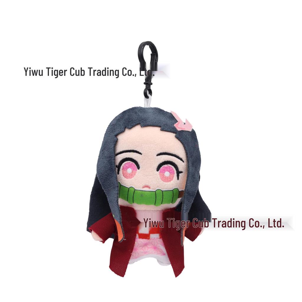 Demon Slayer Plush Toy Set: Tanjiro, Tomioka, Zenitsu, Nezuko Dolls