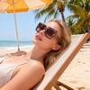 Large Frame Multi-color Square Sunglasses - Cross-border Fashion with Flat Anti-UV Lenses