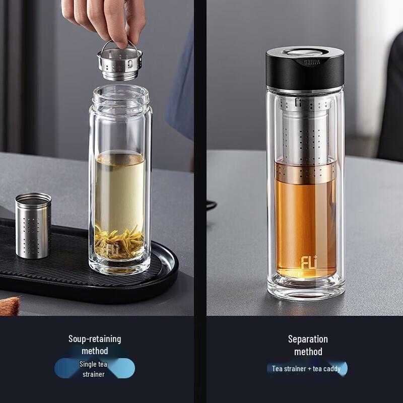 Fuguang Classic Lang Series Glass Tea Cup 380ml