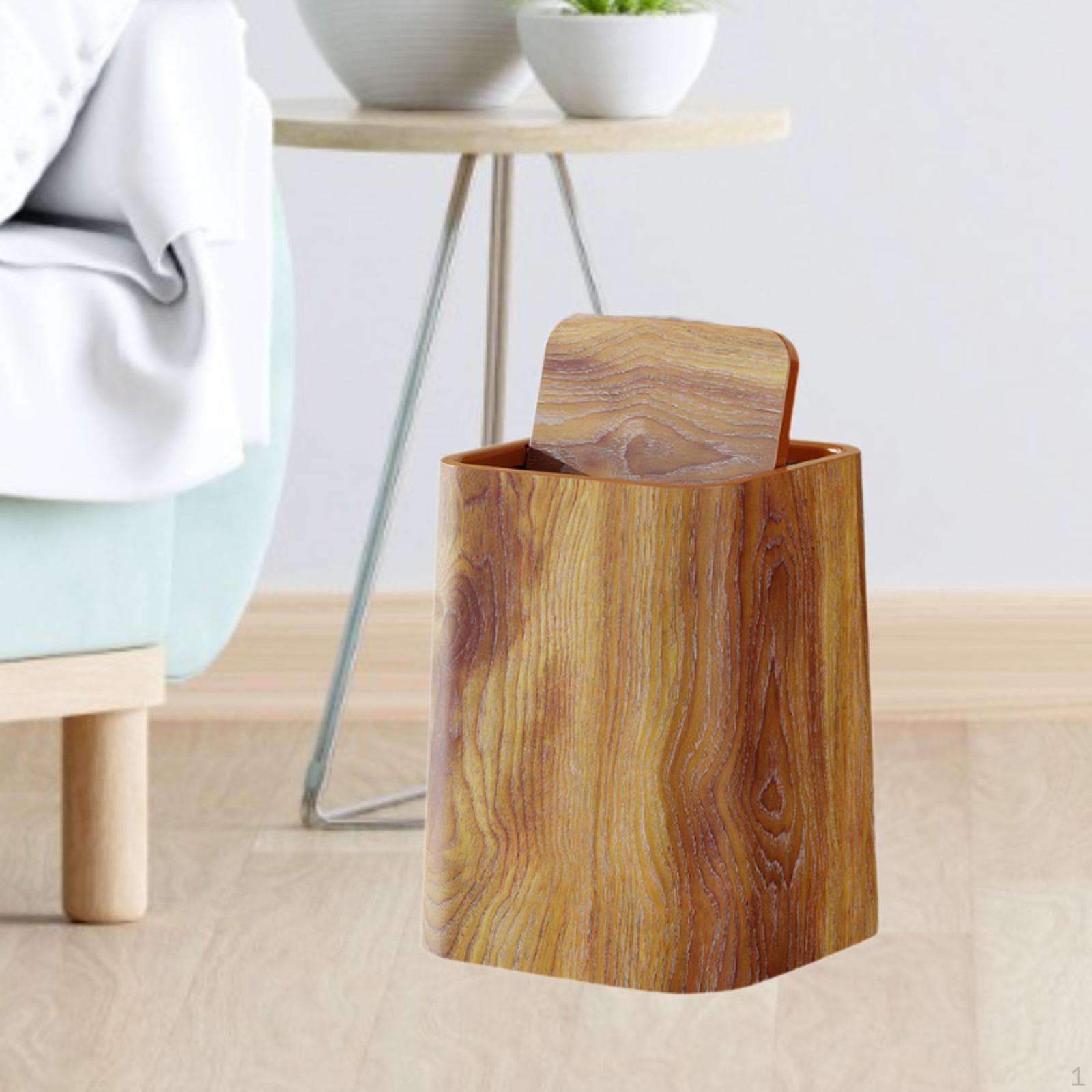 

Креативный мусорный контейнер для кухни и учебных зон M With Cover