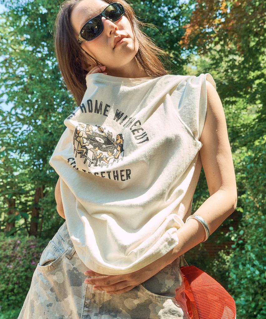Iuteu Stay Together T-Shirt / White
