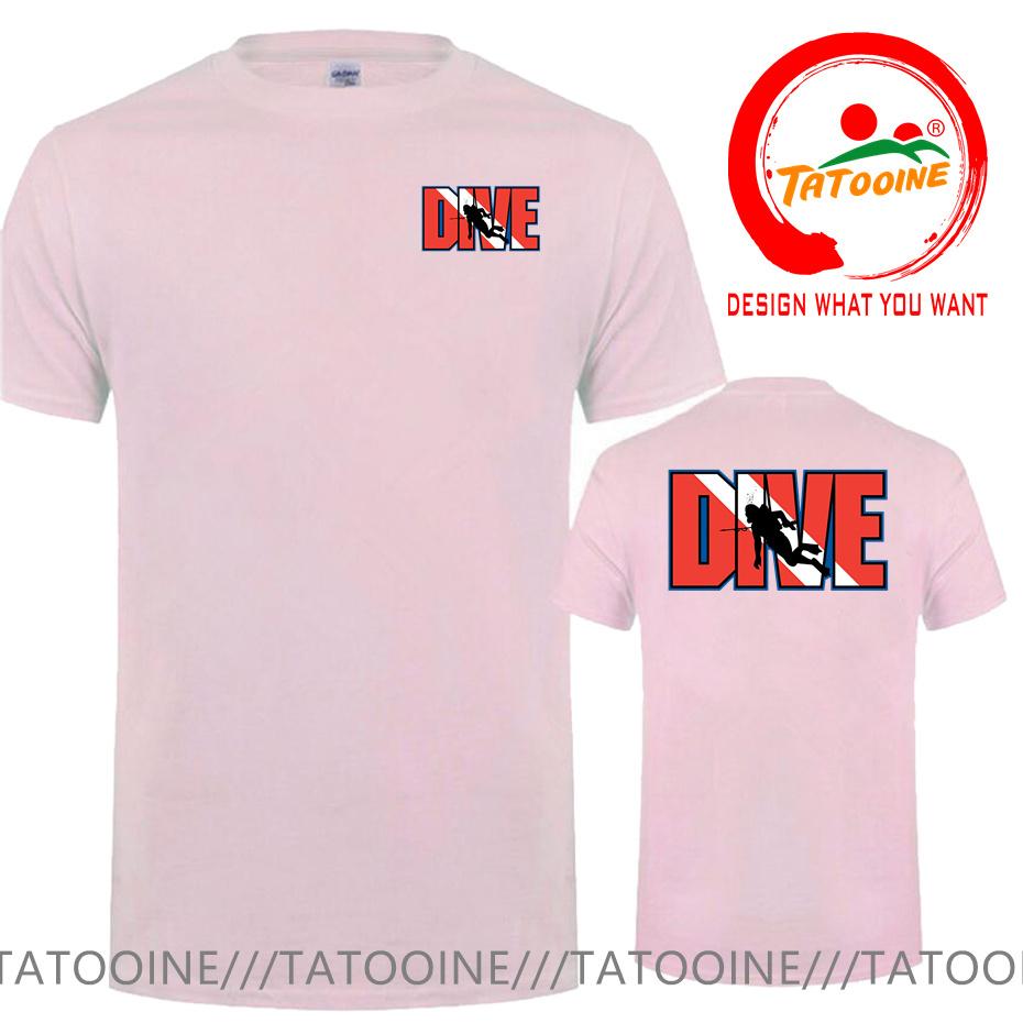 Awesome Scuba Drive Tshirts Unisex Streetwear T Shirt Scuba Diver Ocean Diving Tshirt Diver Gift Tshirt Cotton Tee Top Clothing