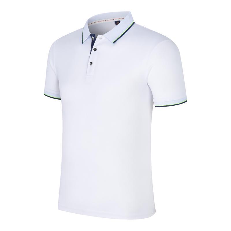 Quick-Dry Ice Silk Custom Corporate Polo Shirt with Logo for Team Activities