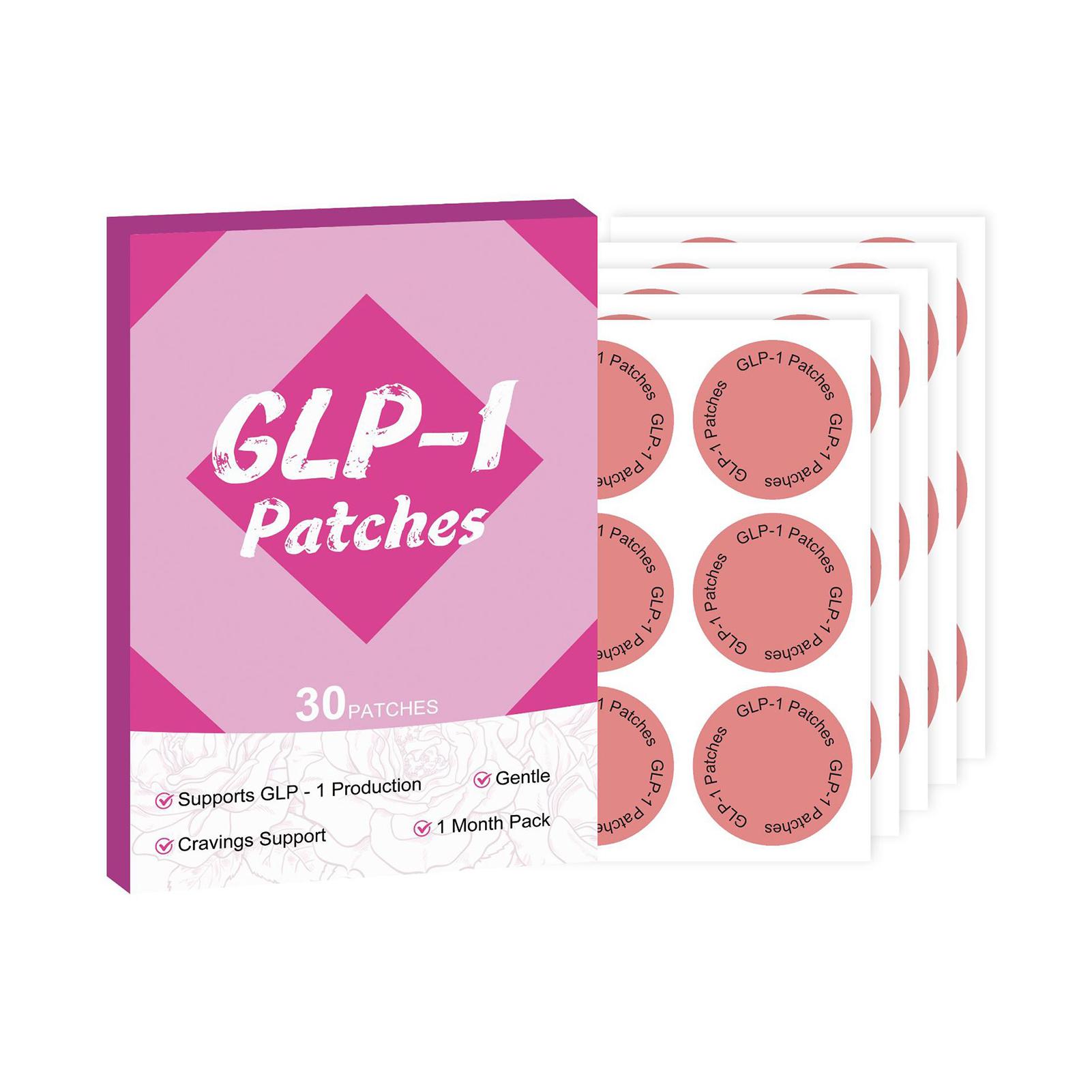 

30 шт. Пластырь для похудения тела Натуральные экстракты Формула GLP-1 Ультратонкий Невидимый Пластырь для контроля веса Для женщин и мужчин