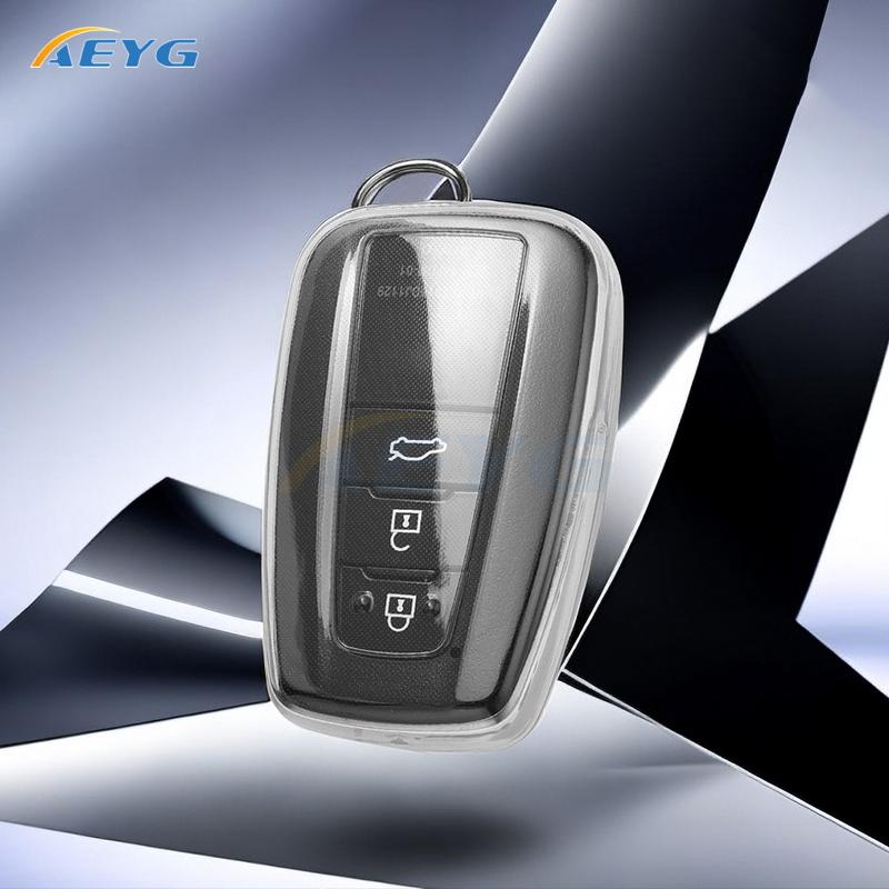Tpu Car Remote Key Cover Case Shell Fob For Toyota Prius Camry Corolla Chr C-Hr Rav4 Land Cruiser Prado Holder Fob Accessories
