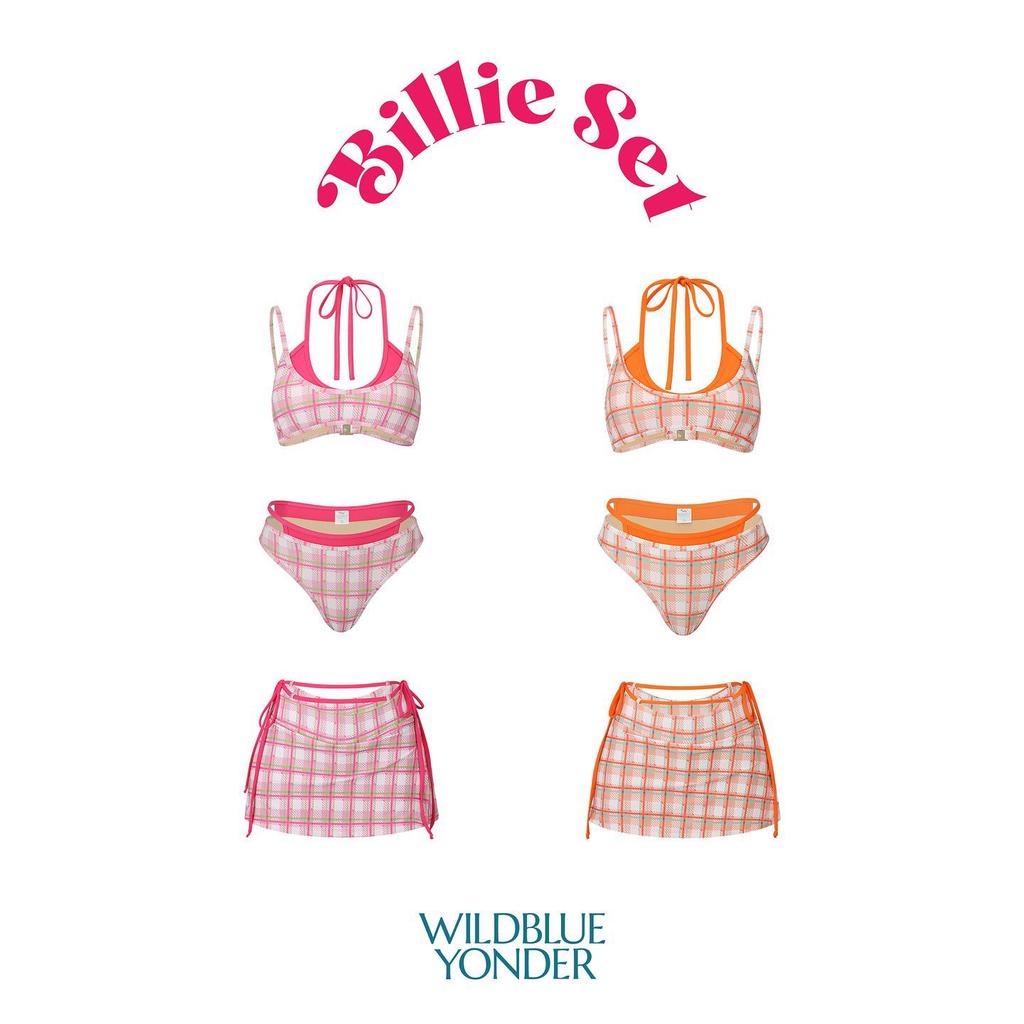 Women's Sexy Halter Bikini & Skirt Set - Backless, Tie-Up, Three-Piece Swimwear for Hot Springs Resort