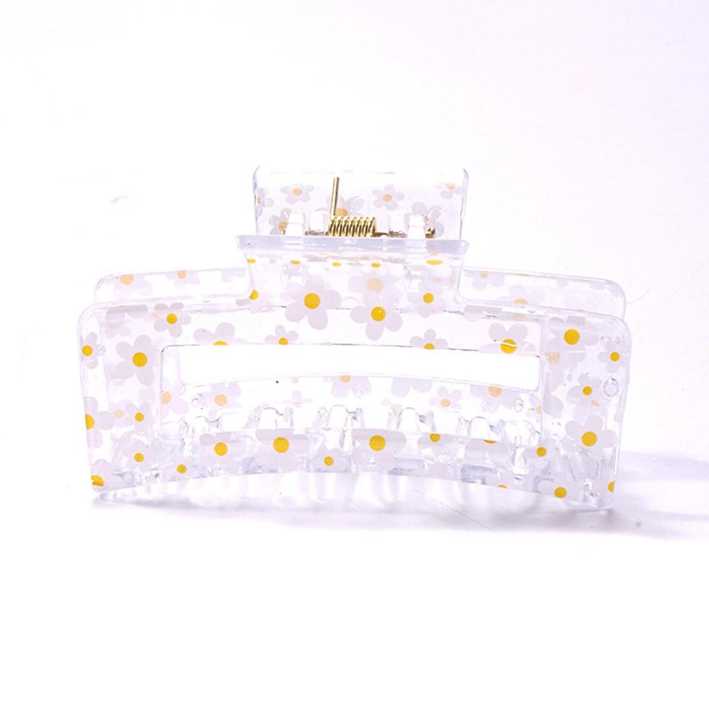 Floral Fruit Shark Hair Clip – Cute Orange Updo Accessory for Girls