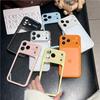 Solid Color Transparent Case for iPhone 16/17 Pro Max, Protective Apple Phone Cover