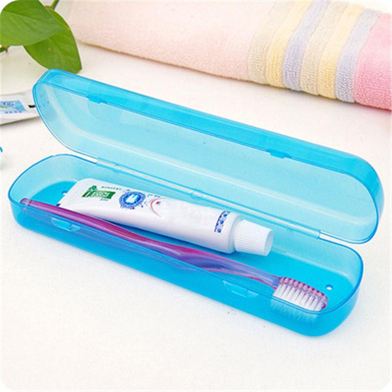 Pudełko do przechowywania na szczoteczkę do zębów w kolorze cukierkowym, etui na szczoteczkę do zębów i pastę do zębów, przenośne pudełko na szczoteczkę do zębów podróżne, akcesoria