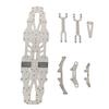 RC Car Chassis Plate High Flexibility Carbon   Chassis Plate Accessory for SNRC R3G 1:10 RC Station Wagon