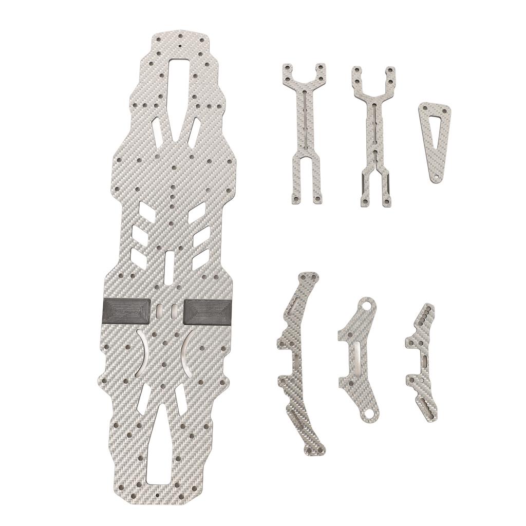 RC Car Chassis Plate High Flexibility Carbon   Chassis Plate Accessory for SNRC R3G 1:10 RC Station Wagon