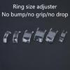 24pcs Easy To Use Silicone Ring Size Modifier for Loose Jewelry Practical Waterproof Ring Fitter Adjustable Ring Guard