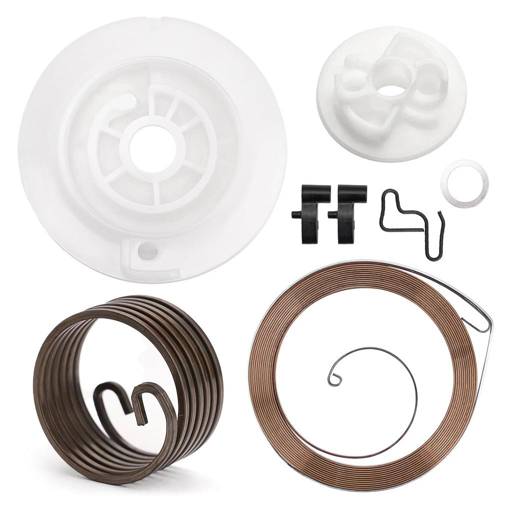 Recoil Starter Repair Kit for Bg86 Bg86c Bg56 Bg56c Sh86 Sh56 Handheld Leaf Blowers Durable Plastic Stainless Steel