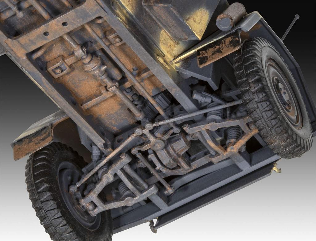 Revell Scale German Plastic Model Model Number Molded In Color 1/35 Sd.Kfz.247 Ausf.B Kit, 03335,