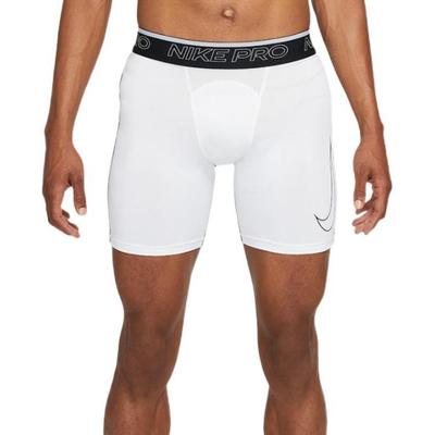 Pro Dri-Fit Training Stretch Logo Breathable Fitness Shorts Men Bottoms White DD1918-100