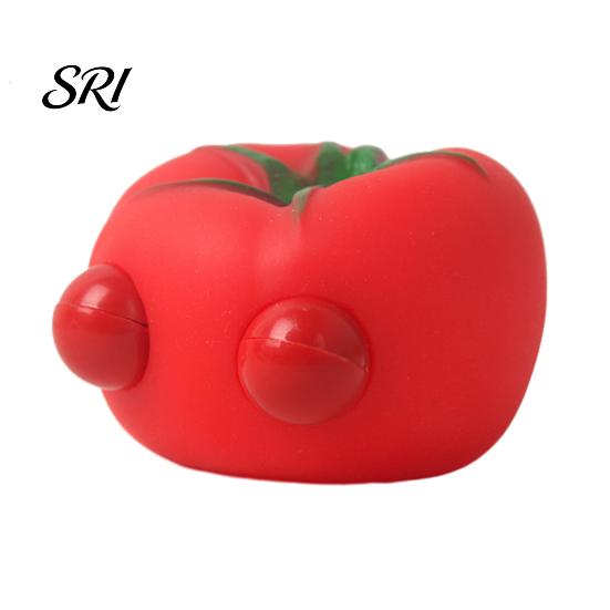 Anxiety Relief Toy Eye Popping Tomato Squeeze Cartoon Garlic Eggplant Broccoli Bitter Gourd Anti-anxiety Simulation Fruit Vegetable Sensory Fidget E