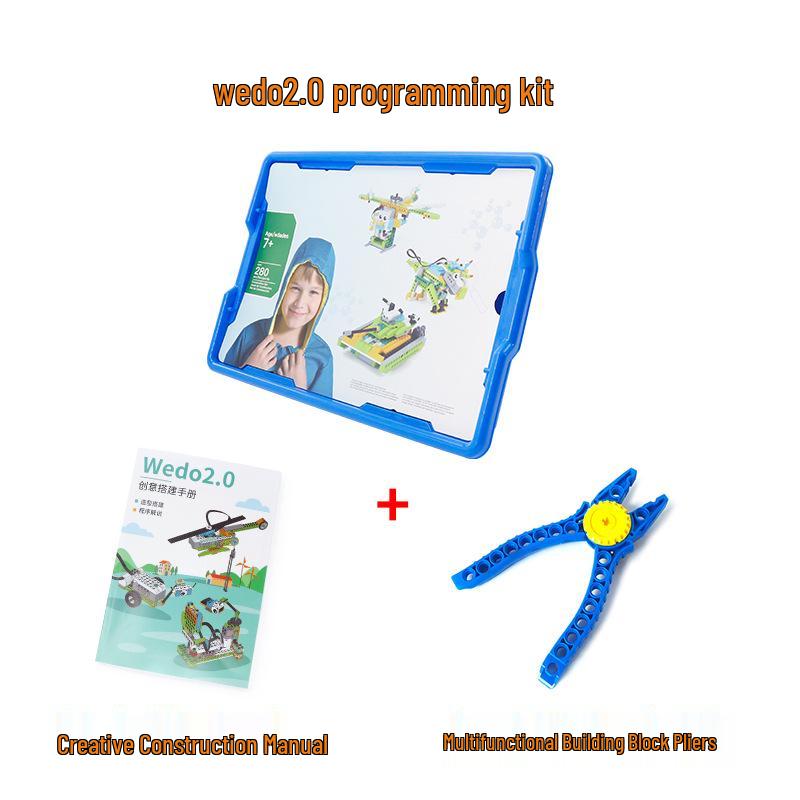 Wedo2.0 Lego 45300-Compatible Programming Robot: Educational Tools & Motor Host