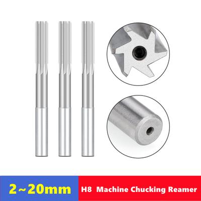 W6542 HSS makine aleti raybası H8, 2mm- 20mm düz saplı mandrenli makine aleti raybası düz kanallı raybası freze çakısı