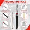 Flexible Magnetic Pickup Tool Telescopic Magnetic Pickup Tool with Pocket Clip for Picking Up Small Parts Key Screw Metal Object