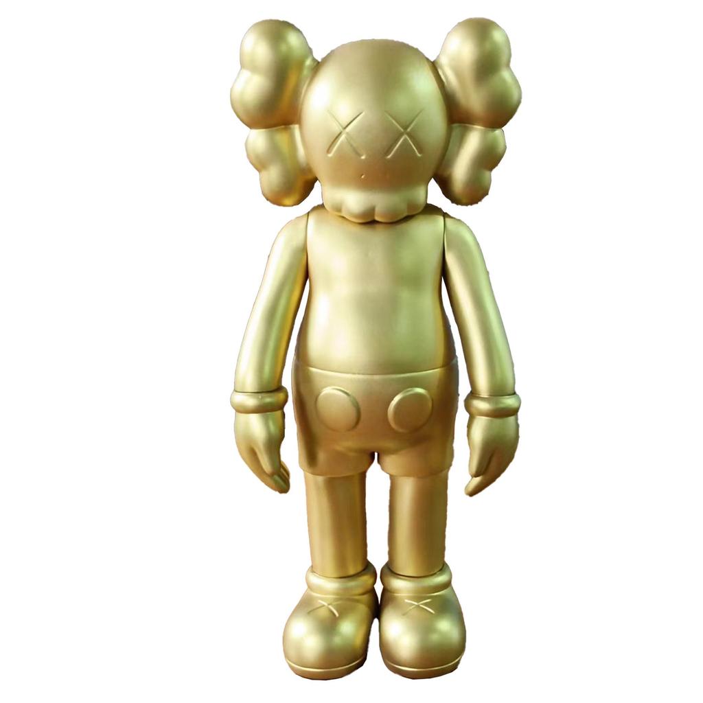 Kaws Semi-Dissected Bear Figure Ornament - Trendy Decorative Toy for Living Room Collection Gift