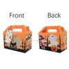 12PCS Halloween Party Trick or Treat Paper Goodie Candy Bags with Window, 4 Design Mix