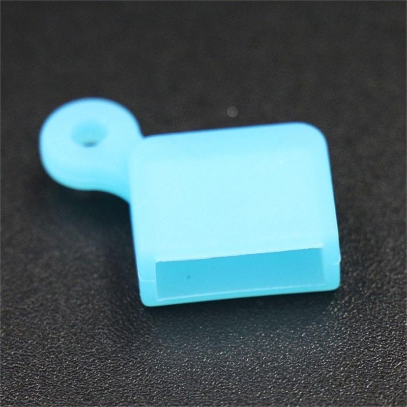 General Silicone Protections Sleeve for USB Drives with Hanging Rope Water & Dusts Resistant Flexible USB Stick Case