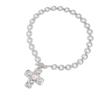 Eleagnt Hammered Crosses Necklace Stylish Chunky Crosses Necklace in Hammered Designs Women's Neck Chain Jewelry