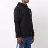Off-White Caravaggio Arrow DBL Sleeve Hoodie Black Men Tops OMBB087F21FLE0051001