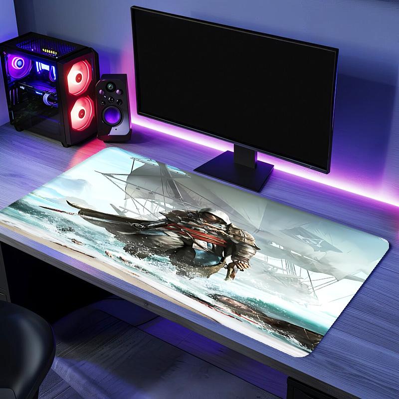 A-Assassin's Creed Mouse Pad - Non-Slip Rubber Base, Smooth Surface for Work,Gaming,Office,And Home Use, Desk Mouse Pad