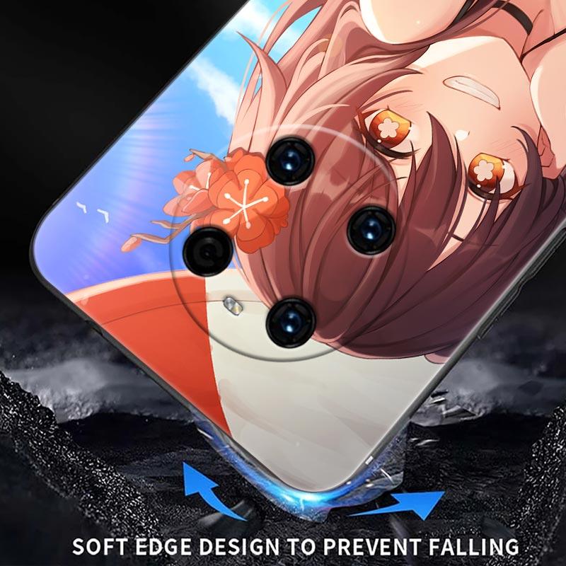 Genshin Impact Hu Tao Anime Phone Case For Huawei Mate 10 20 40 40Rs Y6 Y7 Y7a Y8s Y8p Y9a Enjoy 20e 2019 5G Lite Pro Plus Cover