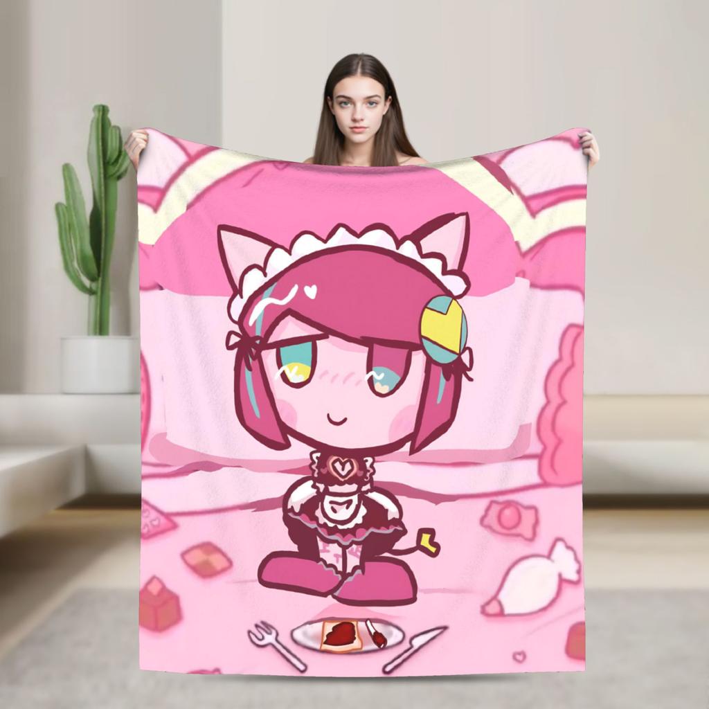 Pepoyos Musician Minstrel Accessories Blanket Ultra-Soft Fleece Throw Blanket Relax Rug Piece