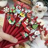 12Pcs Christmas Bulk Gift Neutral Pen for Christmas Xmas Party Favors Goodie Bags Stuffer Gifts Office Supplies Holiday Gift Novelty Stationery Teache