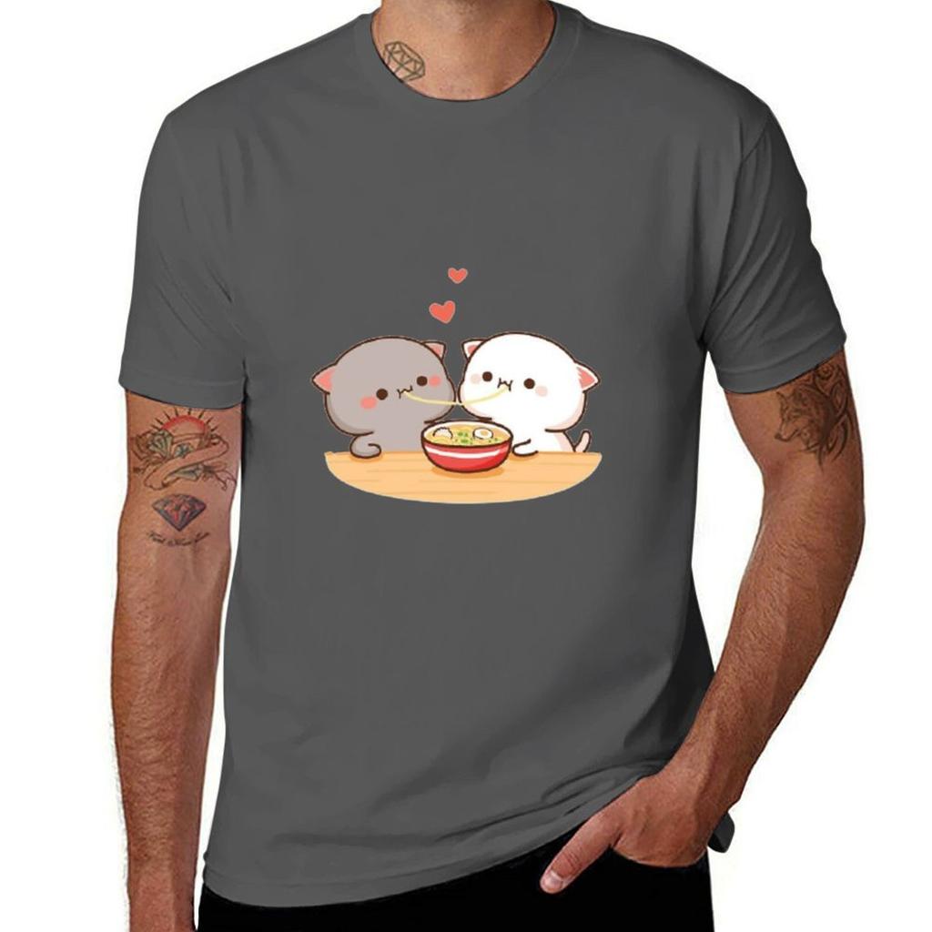 Peach And Goma Plush Tshirt Work Comfort Tshirt For Unisex