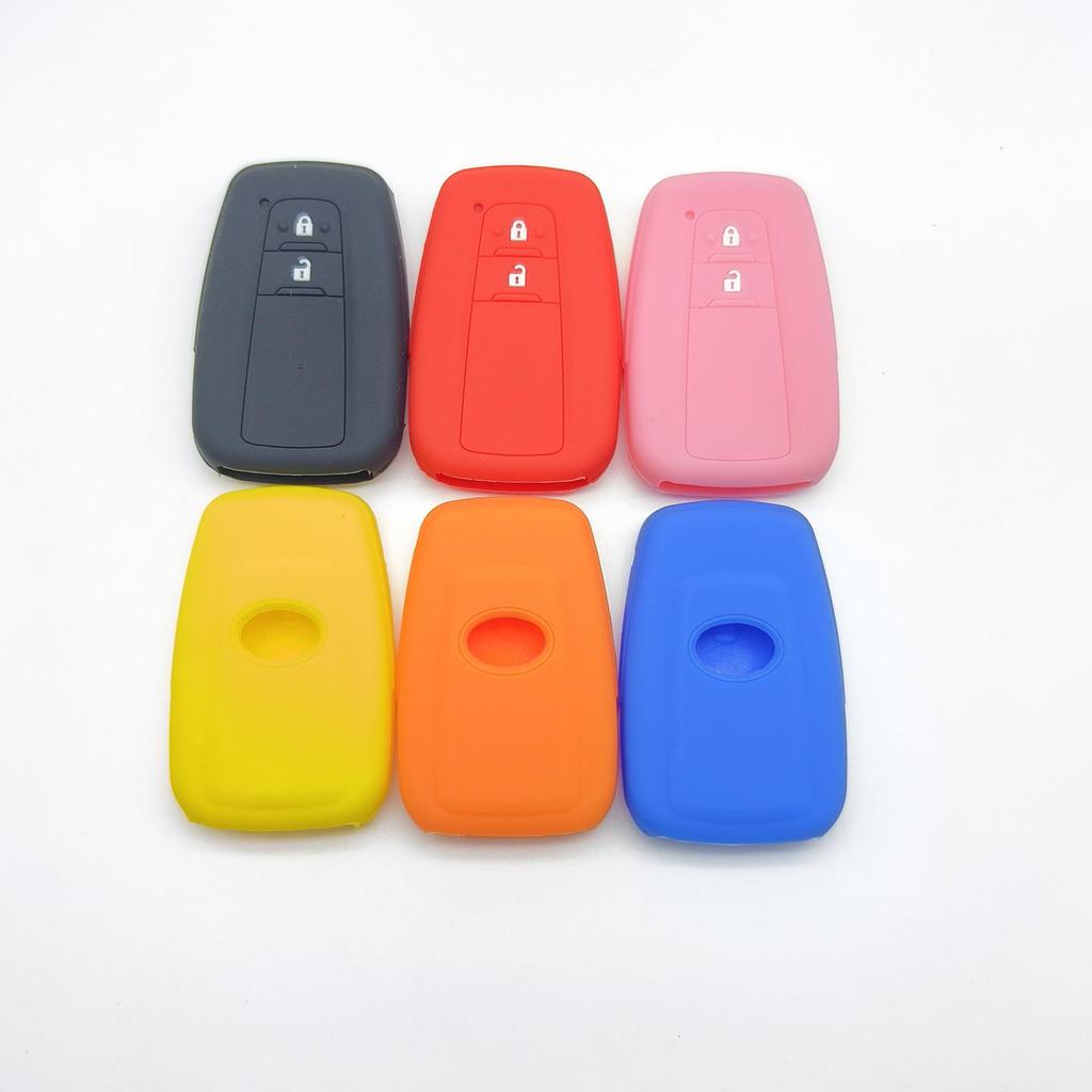 Toyota Two-Button Key Soft Silicone Case for Camry, RAV4, Corolla, Levin, Velanda