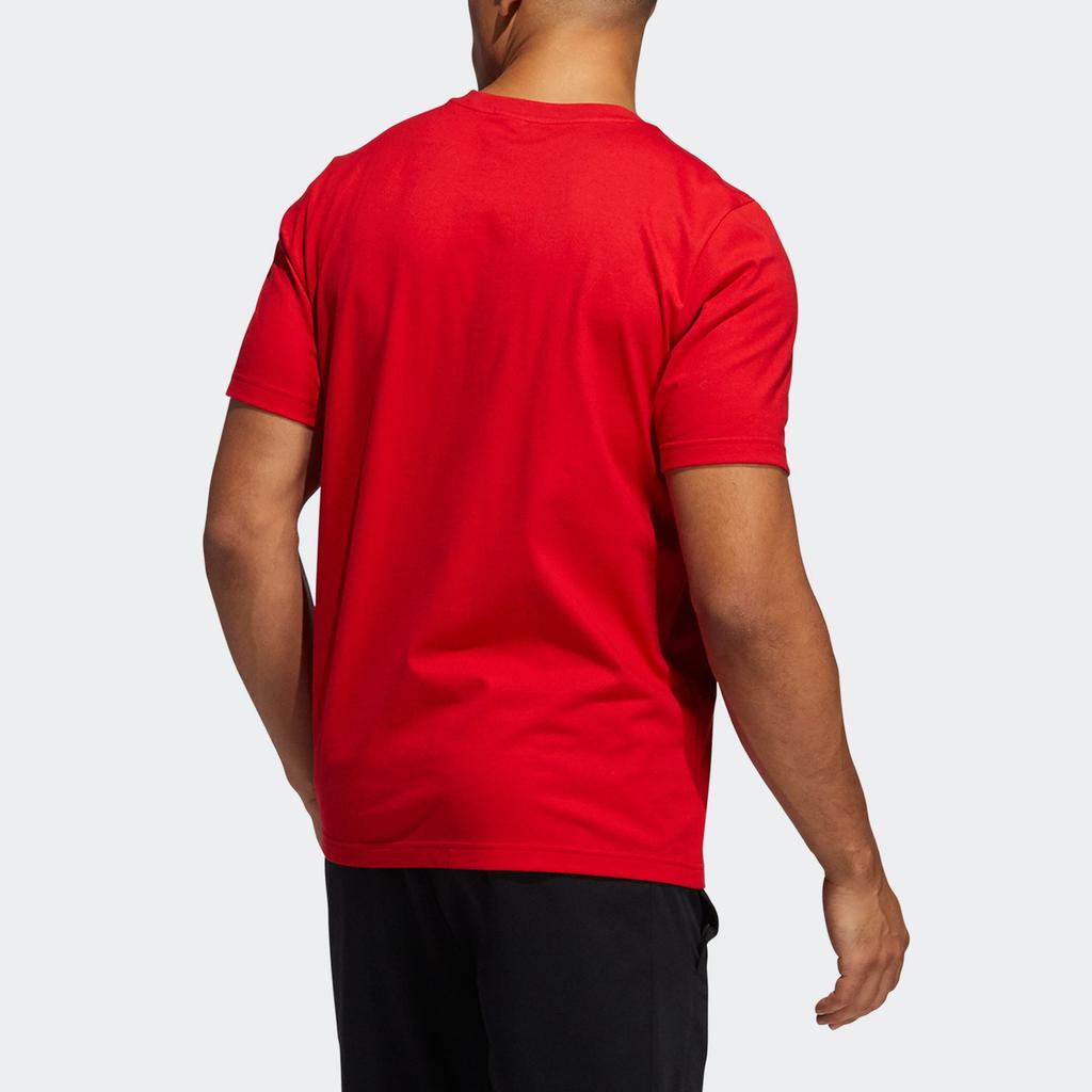 adidas Set In Sleeve T Shirt Men's Red GP3441